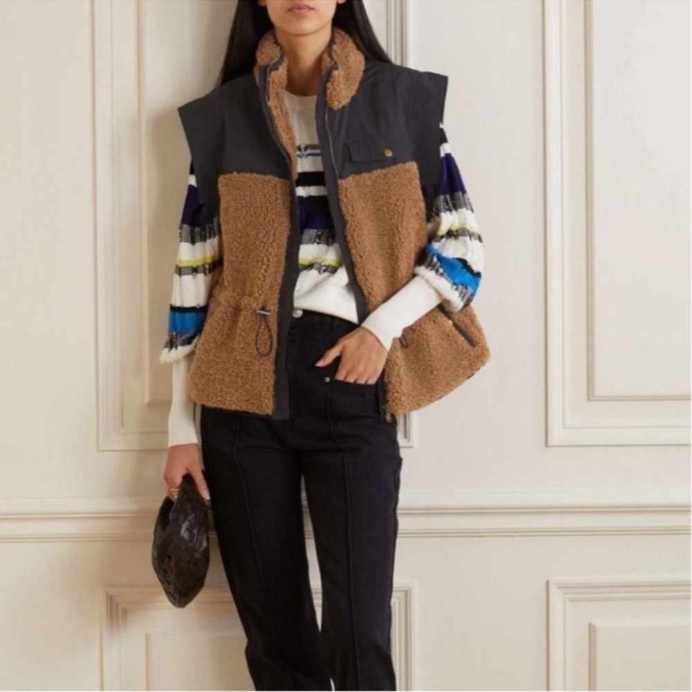 Ulla Johnson Tariet Fleece and Shell Vest